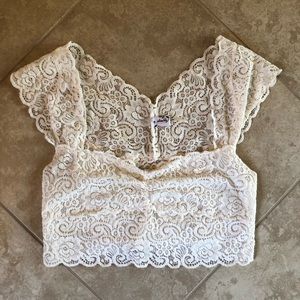Free People lace bralette